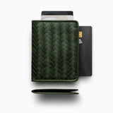 Herringbone Wallet Racing Green 1