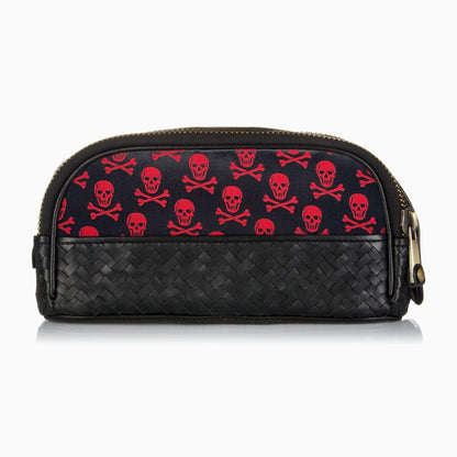 Herringbone Duo Zip Toiletry Bag New Lingwood 5
