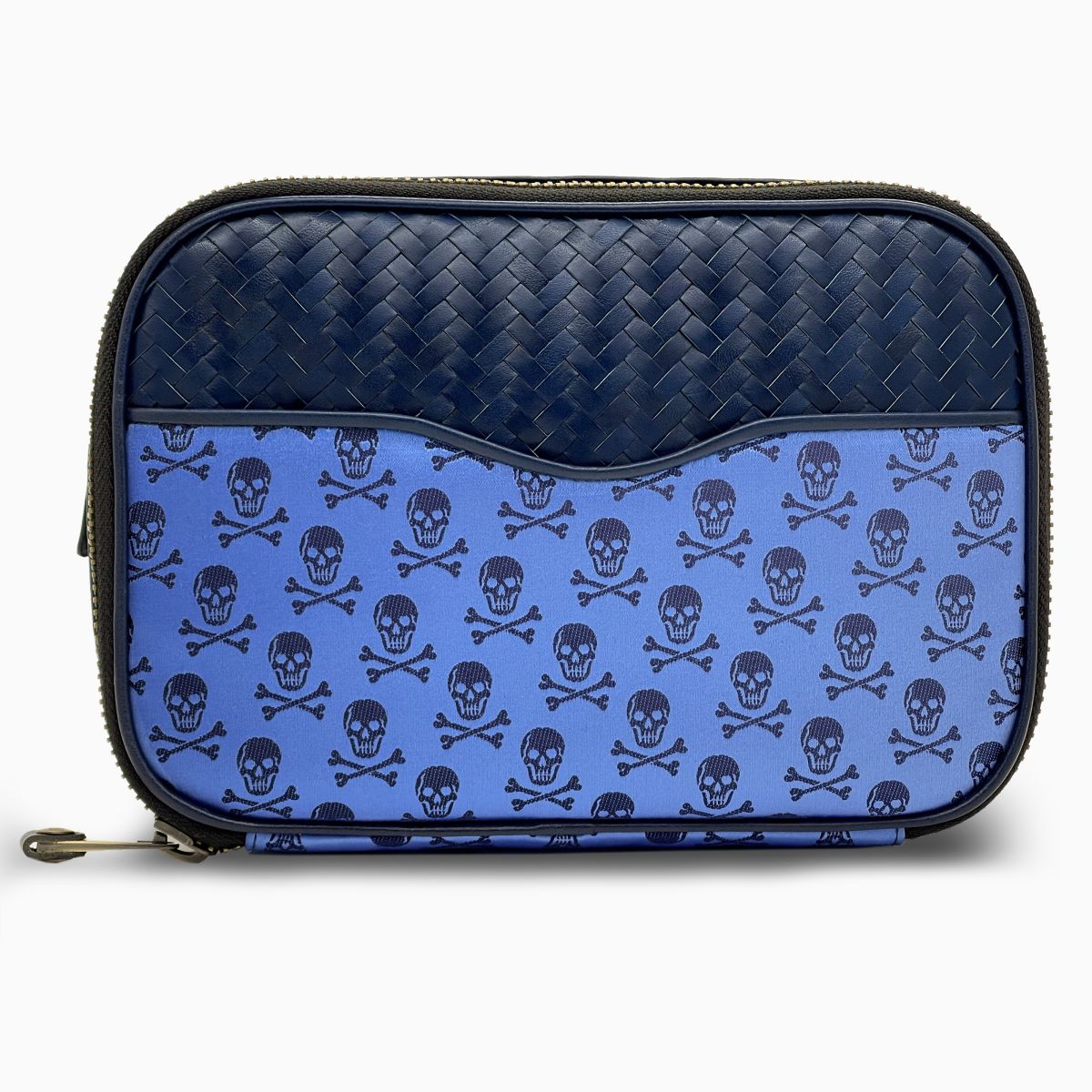 Herringbone Zip Around Toiletry Bag New Lingwood 5