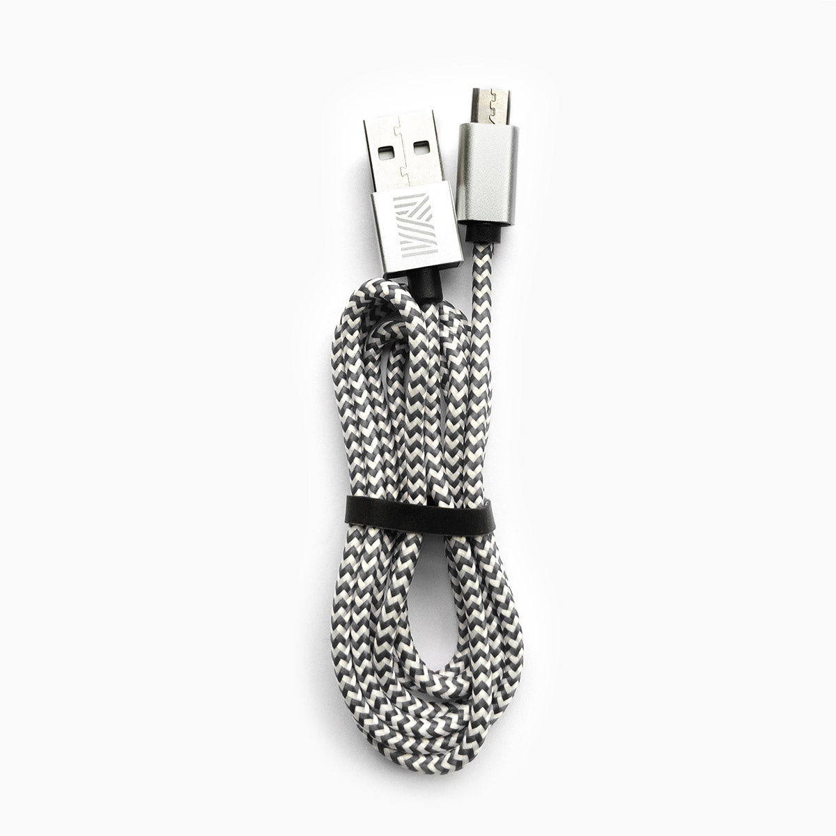 Cable Micro Usb 1M Grey Lead Cord For Charging Data Sync 1