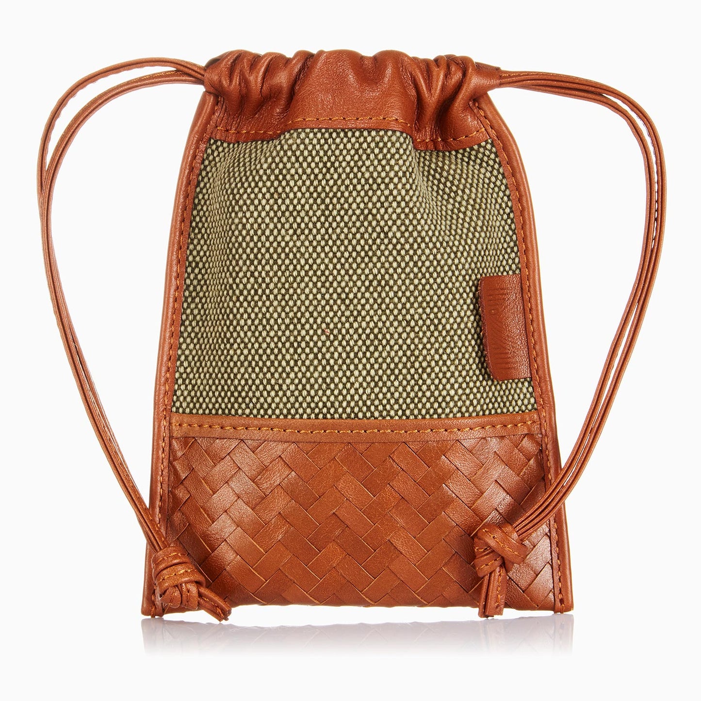 Herringbone Techpack Tan Pouch W Power Bank 2