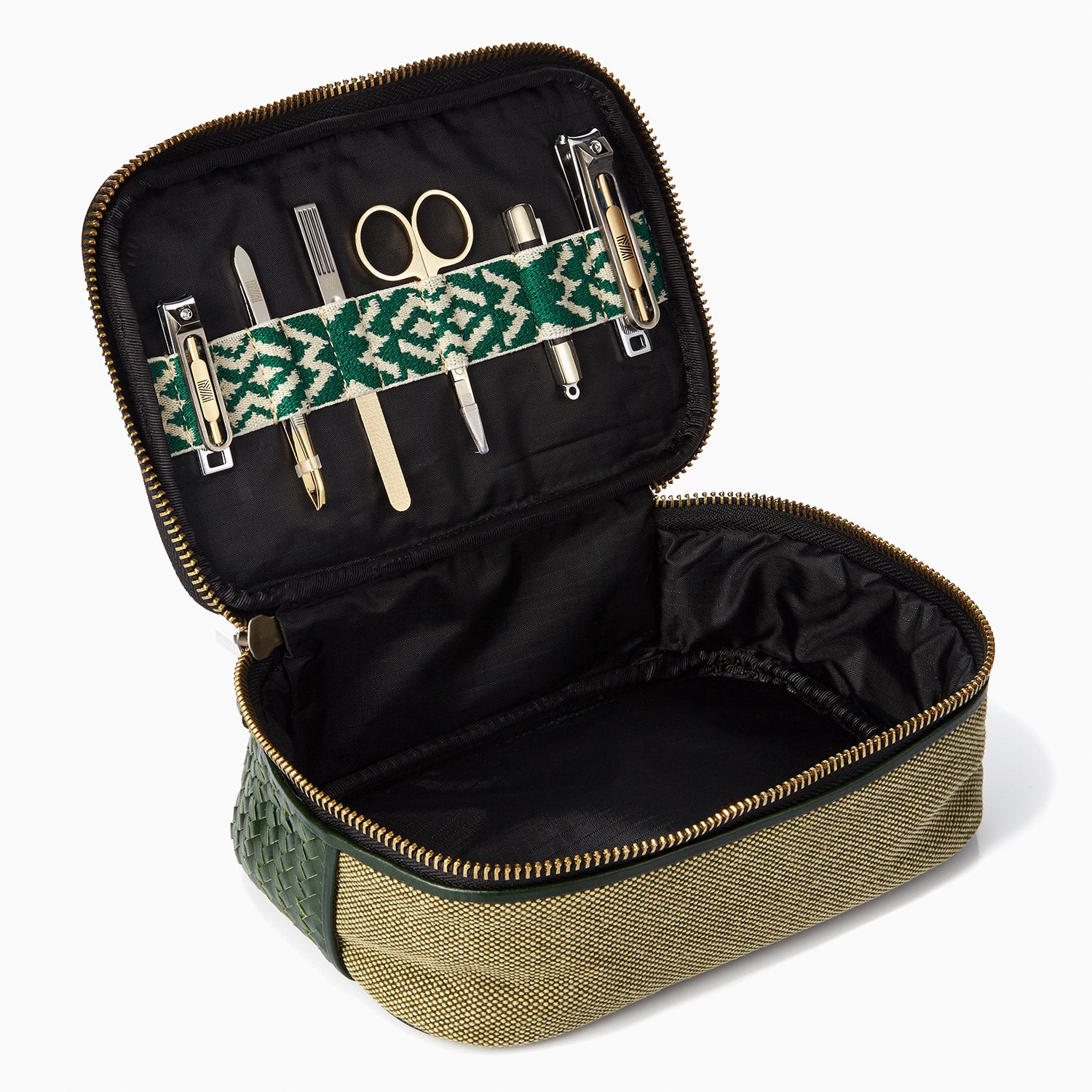 Herringbone Toiletry   Bag