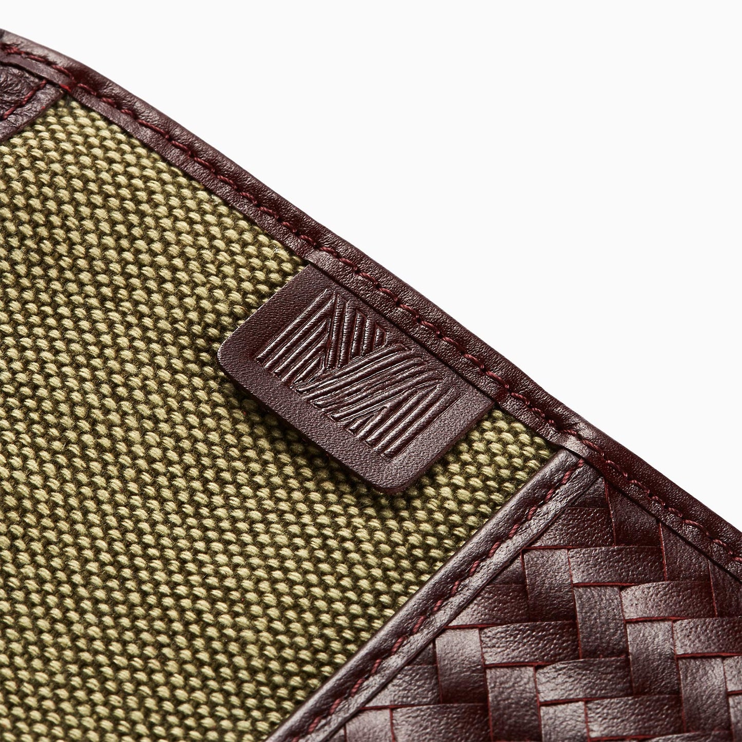 Herringbone Techpack Bordeaux Red Pouch With Power Bank 3